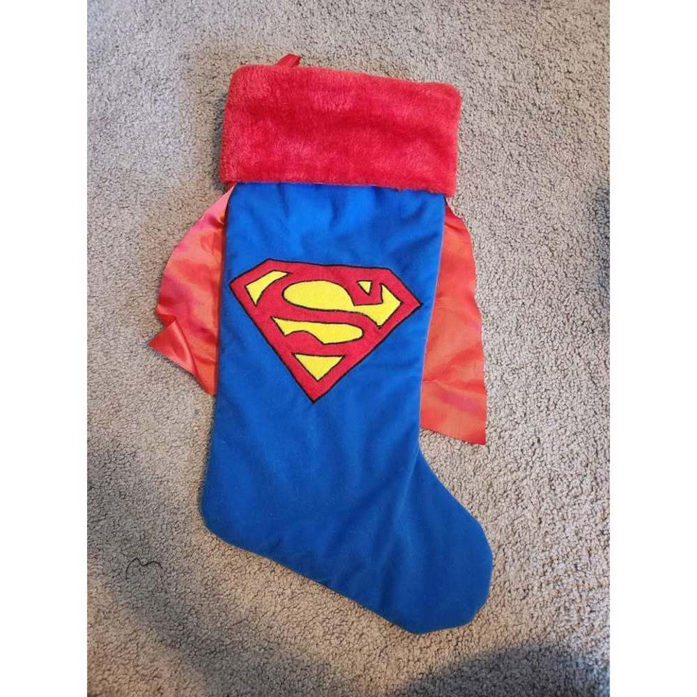 Superman Christmas Stocking